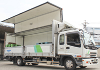 中型ウィング車